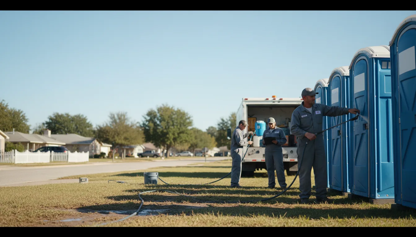 Long-Term Portable Toilet Rental in Ward, AR near me